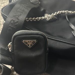 Prada Black Nylon Crossbody Bag
